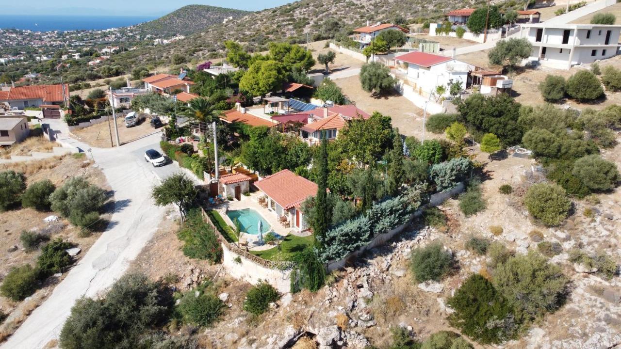 Nadia'S Traditional Greek House Анависсос Экстерьер фото